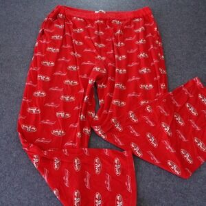 Winners Circle Dale Earnhardt Jr Budweiser Red Pajama Lounge Pants Mens XL